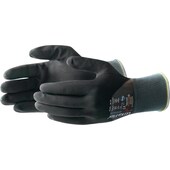 Montage-Handschuh Dry, grau/schwarz, Größe 8, 12 Paar